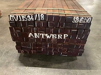 Angelim vermelho palen 70x70 mm (104x) - afbeelding 2 van  5