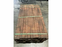 Angelim vermelho palen 70x70 mm (104x) - afbeelding 5 van  5