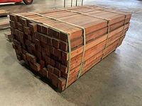 Angelim vermelho palen 70x70 mm (104x) - afbeelding 3 van  5