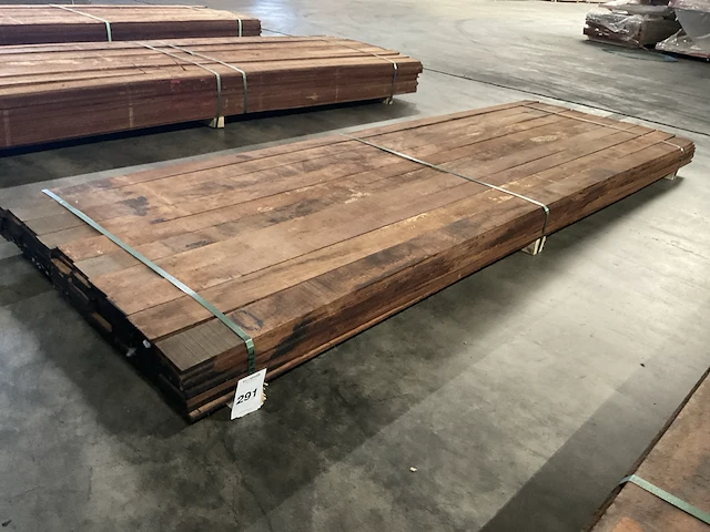 Angelim vermelho planken 10x100 mm (100x) - afbeelding 1 van  5
