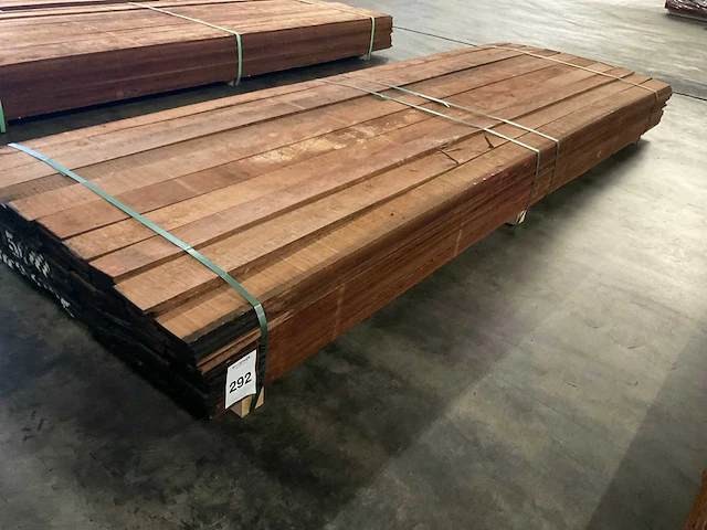 Angelim vermelho planken 10x100 mm (200x) - afbeelding 1 van  5