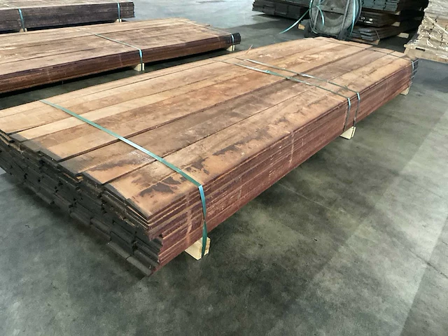 Angelim vermelho planken 10x100 mm (200x) - afbeelding 3 van  5