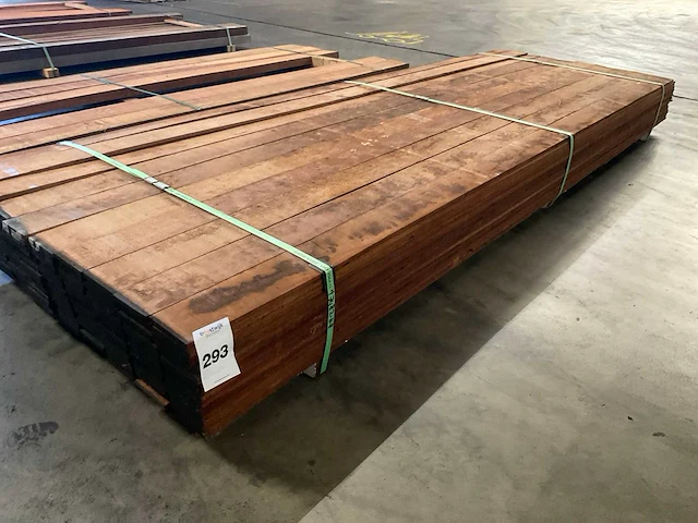 Angelim vermelho planken 10x100 mm (200x) - afbeelding 1 van  5