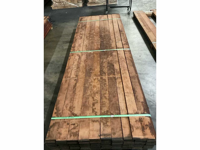 Angelim vermelho planken 10x100 mm (200x) - afbeelding 5 van  5