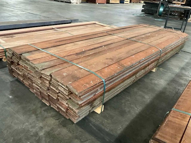 Angelim vermelho planken 10x100 mm (240x) - afbeelding 3 van  5