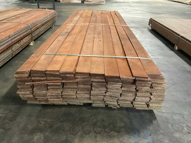 Angelim vermelho planken 10x100 mm (259x) - afbeelding 4 van  5