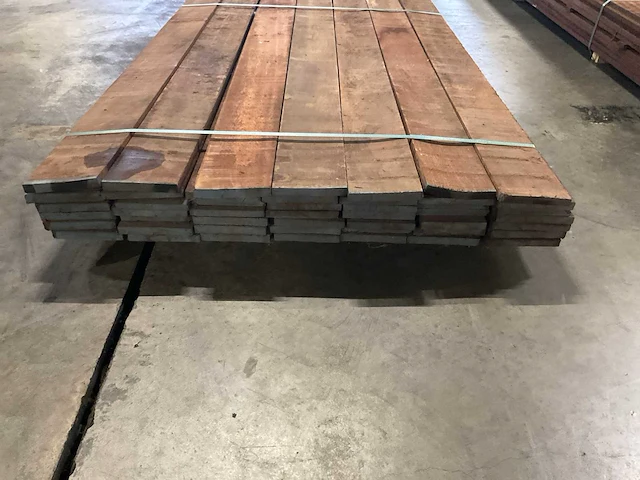 Angelim vermelho planken 20x150 mm (49x) - afbeelding 4 van  5