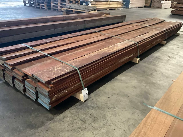Angelim vermelho planken 20x150 mm (67x) - afbeelding 1 van  5