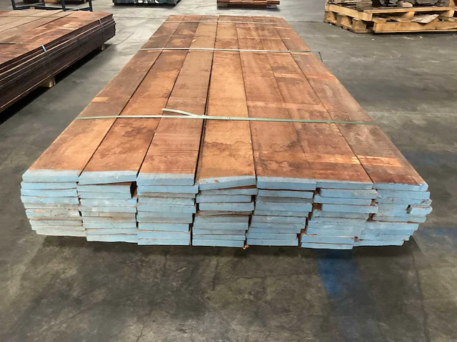 Angelim vermelho planken 20x150 mm (70x) - afbeelding 4 van  5