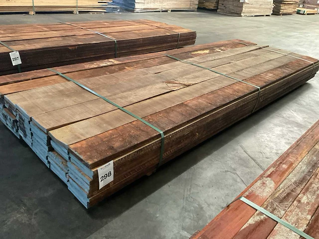 Angelim vermelho planken 20x150 mm (70x) - afbeelding 1 van  5