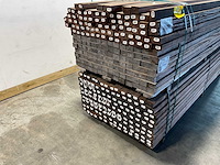 Angelim vermelho regel geschaafd 245x7x4,5 cm (50x) - afbeelding 4 van  7