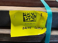 Angelim vermelho regel geschaafd 245x7x4,5 cm (50x) - afbeelding 7 van  7