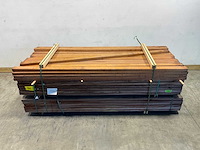 Angelim vermelho regel geschaafd 250x9x4,5 cm (25x) - afbeelding 2 van  7