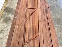 Angelim vermelho regel geschaafd 500x7x4,5 cm (30x) - afbeelding 3 van  6