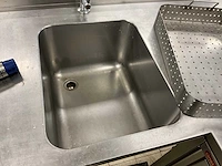 Angelo po - 6mb4-opro - rvs spoeltafel met koelwerkbank en warmhoudkast - afbeelding 4 van  15