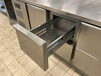 Angelo po - 6mb4-opro - rvs spoeltafel met koelwerkbank en warmhoudkast - afbeelding 8 van  15
