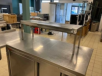 Angelo po - 6mb4-opro - rvs spoeltafel met koelwerkbank en warmhoudkast - afbeelding 10 van  15