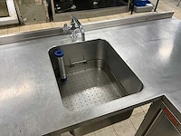 Angelo po - 6mb4-opro - rvs spoeltafel met koelwerkbank en warmhoudkast - afbeelding 12 van  15