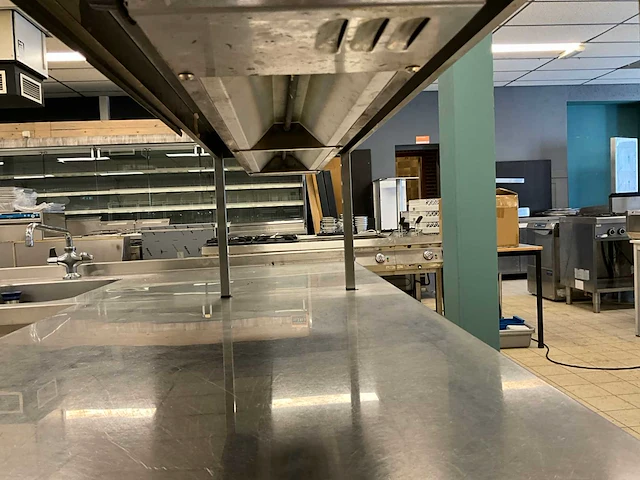 Angelo po - 6mb4-opro - rvs spoeltafel met koelwerkbank en warmhoudkast - afbeelding 13 van  15