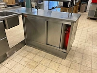 Angelo po - 6mb4-opro - rvs spoeltafel met koelwerkbank en warmhoudkast - afbeelding 15 van  15