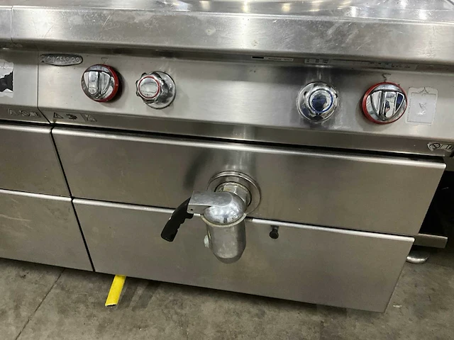 Angelo po 191pd1g-fpmo rvs gas bakwand - afbeelding 2 van  18