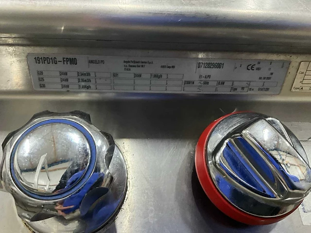 Angelo po 191pd1g-fpmo rvs gas bakwand - afbeelding 10 van  18