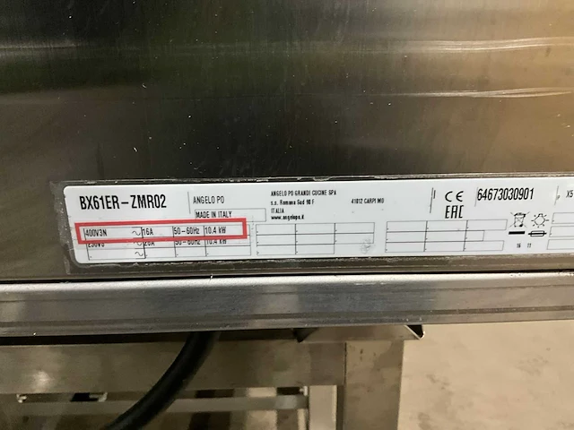 Angelo po bx61er combisteamer - afbeelding 6 van  6