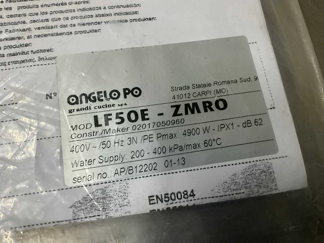 Angelo po lf50e vaatwasmachine - afbeelding 9 van  9