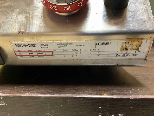 Angelo po ogoft1g gas bakplaat - afbeelding 7 van  7