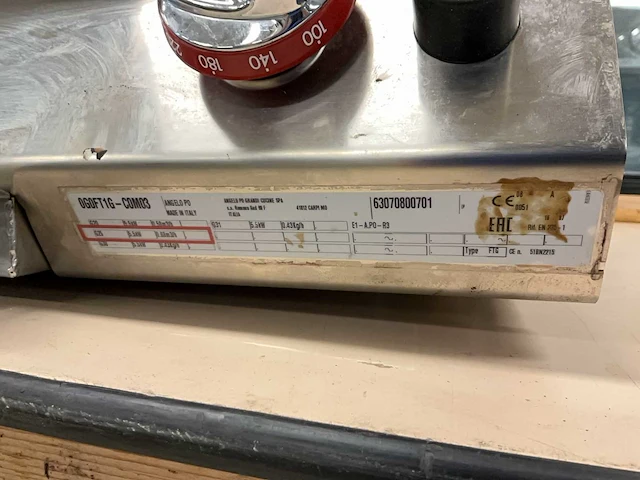 Angelo po ogoft1g gas bakplaat - afbeelding 7 van  7