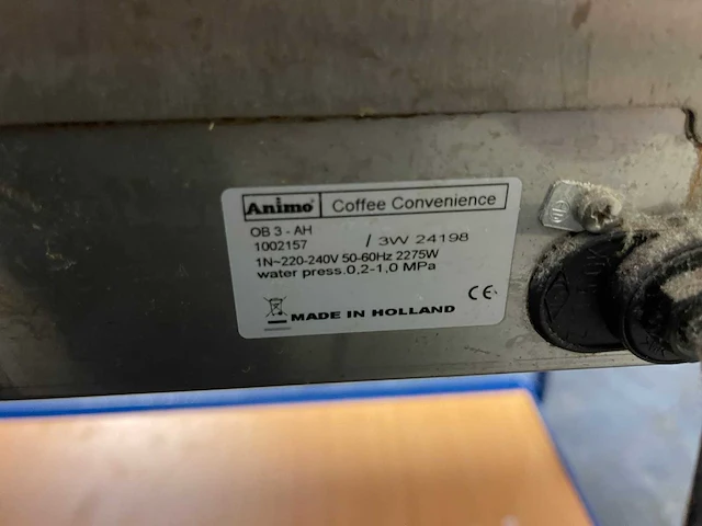 Animo optibean 3 koffiemachine - afbeelding 4 van  4