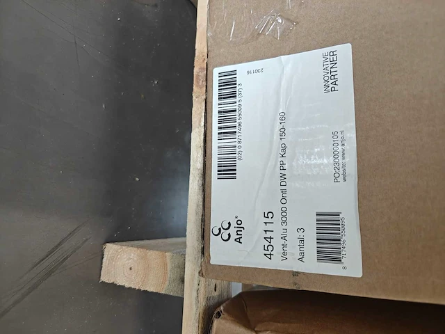 Anjo 3000 anjo alu dubbelwandige ontluchting (8x) - afbeelding 3 van  3