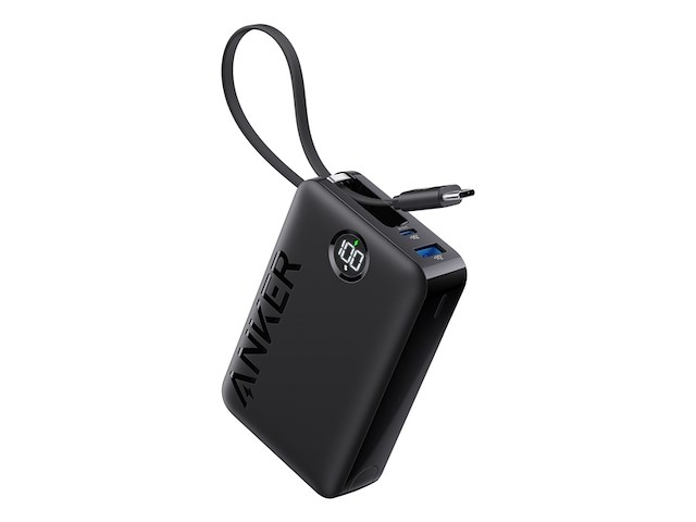 Anker draagbare oplader-20.000mah-powerbank met geïntegreerde usb-c-kabel die met 225 w kan opladen-1 usb-c- en 1 usb-a-poort - afbeelding 3 van  4