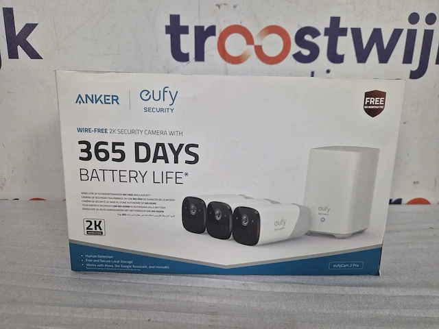 Anker eufycam 2 pro (3x stuks met homebase) - afbeelding 2 van  3