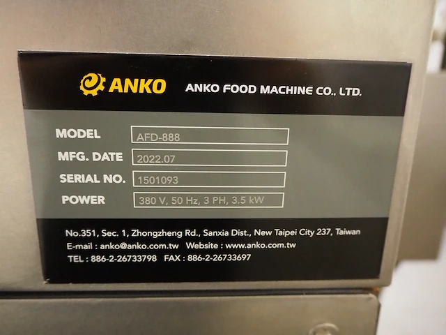 Anko food machine co., ltd. - afbeelding 15 van  23