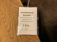 Annabel draaibare eetkamerstoel (4x) - afbeelding 5 van  5