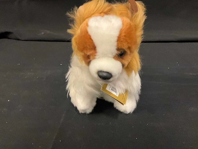 Annaclub plush dog papillion knuffel (168x) - afbeelding 5 van  9