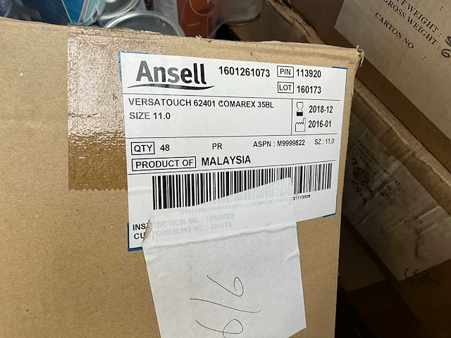 Ansell handschoen (48x) - afbeelding 3 van  7