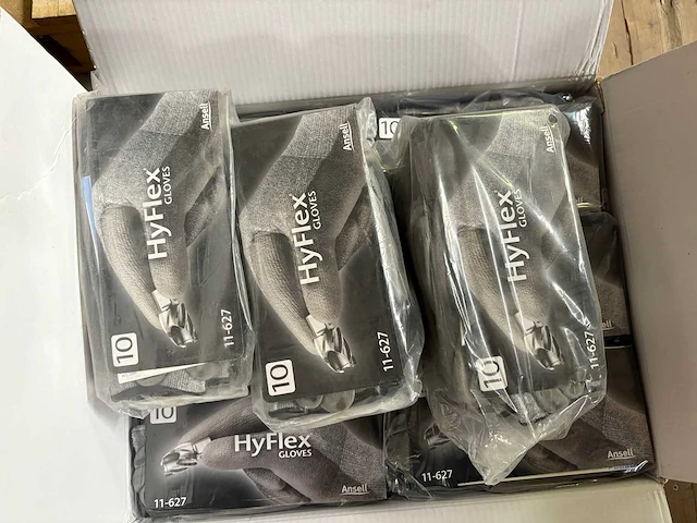 Ansell hyflex werkhandschoenen-paar (180x) - afbeelding 2 van  3