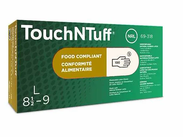 Ansell touchntuff 69-318 xl werkhandschoenen (16000x) - afbeelding 1 van  6