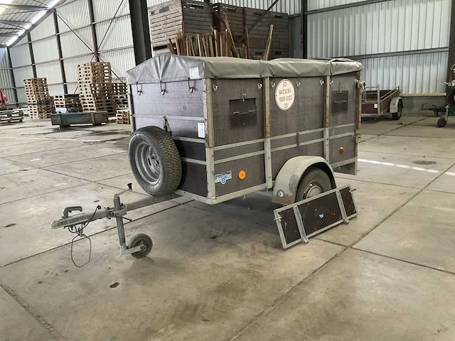 Anssems a-s 850 aanhangwagen / veewagen - afbeelding 1 van  11