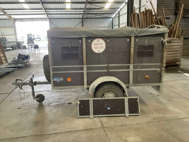 Anssems a-s 850 aanhangwagen / veewagen - afbeelding 4 van  11