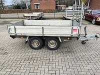 Anssems a-s2000vv-2715 dubbelasser aanhangwagen - afbeelding 2 van  9