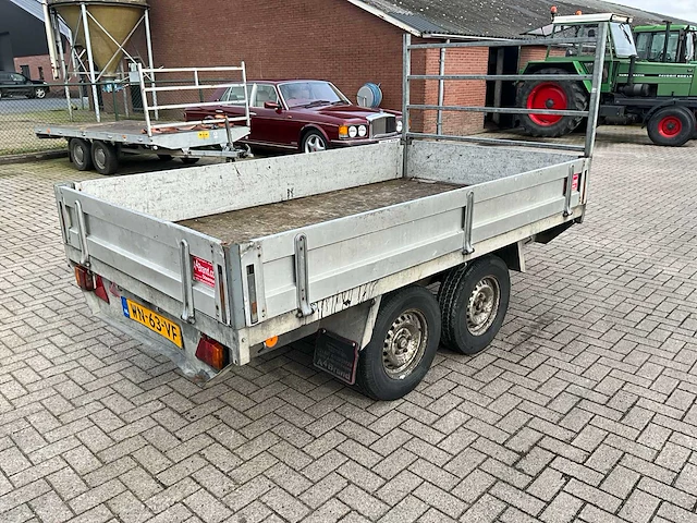 Anssems a-s2000vv-2715 dubbelasser aanhangwagen - afbeelding 3 van  9