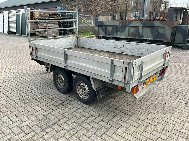 Anssems a-s2000vv-2715 dubbelasser aanhangwagen - afbeelding 5 van  9