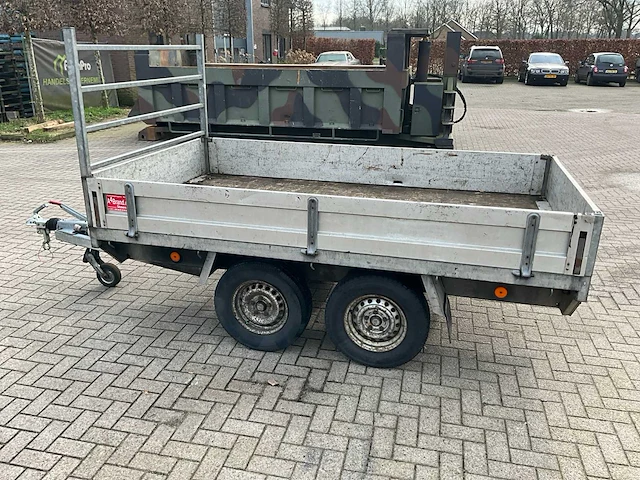 Anssems a-s2000vv-2715 dubbelasser aanhangwagen - afbeelding 6 van  9