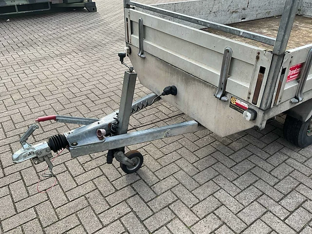 Anssems a-s2000vv-2715 dubbelasser aanhangwagen - afbeelding 7 van  9