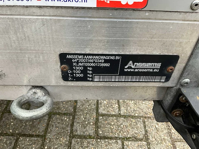 Anssems aanhangwagen - afbeelding 7 van  9