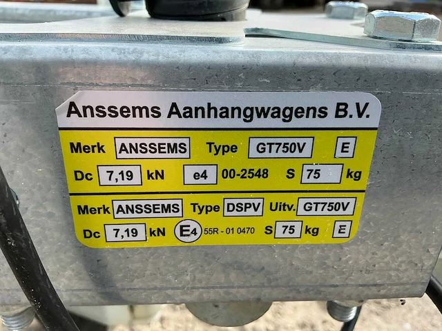 Anssems aanhangwagen - afbeelding 7 van  16