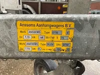 Anssems d750 aanhangwagen - afbeelding 4 van  12